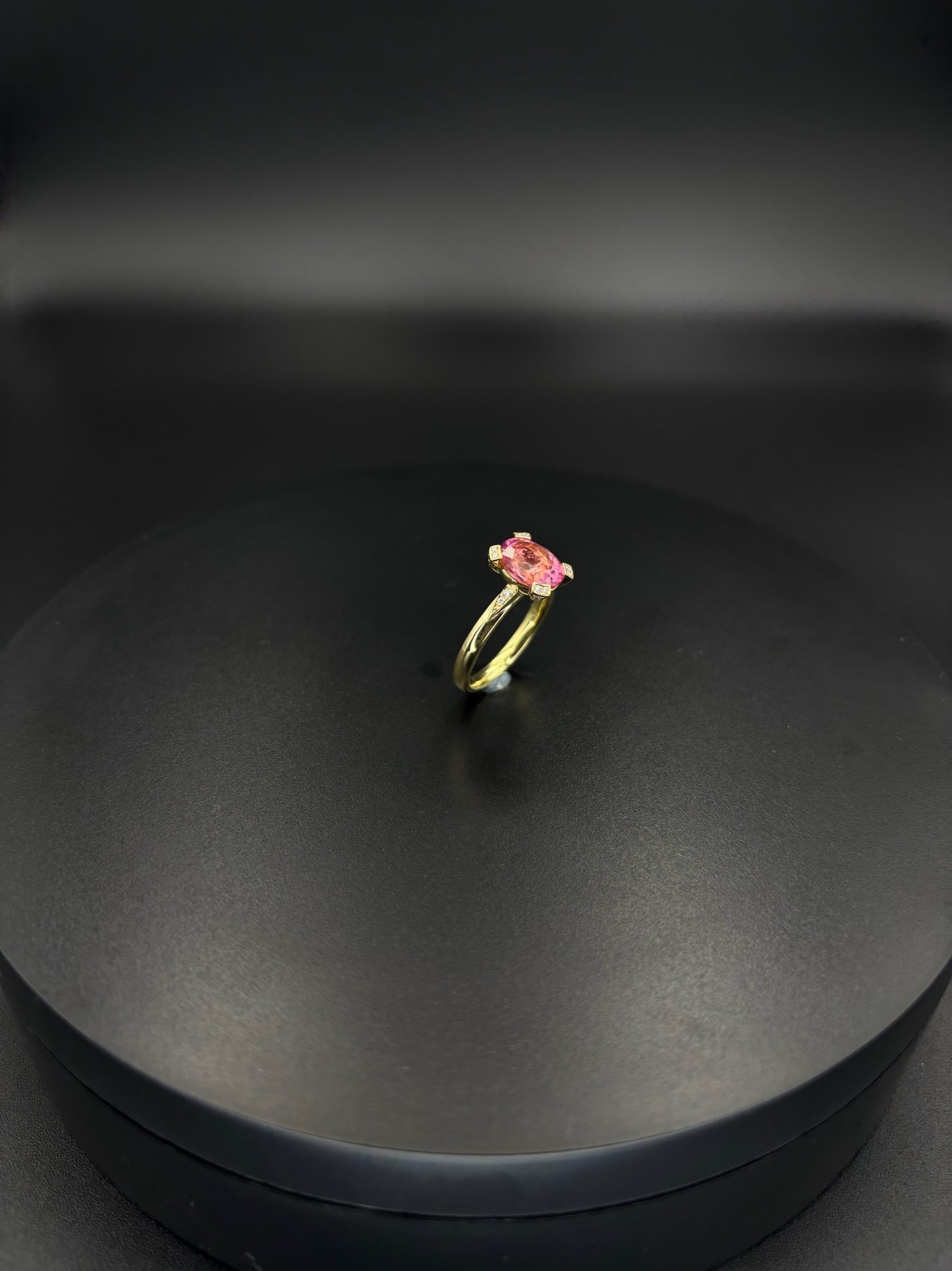 Pink Turmaline Ring